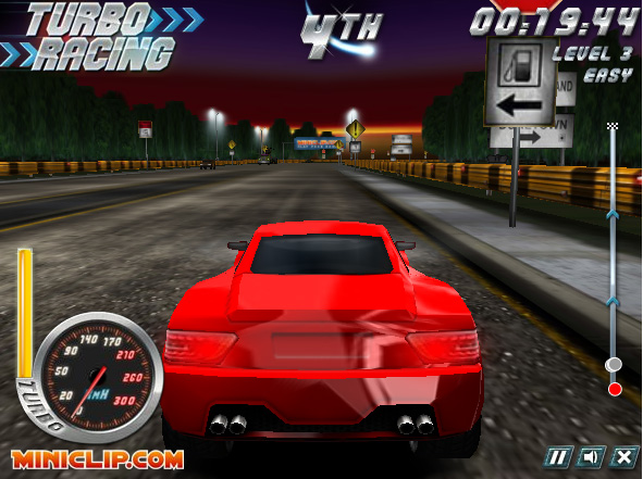 Turbo Racing Game