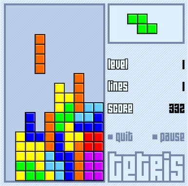 tetris on line